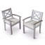 Ensemble de 2 chaises de patio