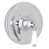 Polished Chrome/White