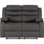 2 Seater Faux Leather Sofa-570038707