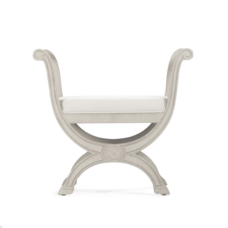 Beatrice Solid Wood Accent Stool