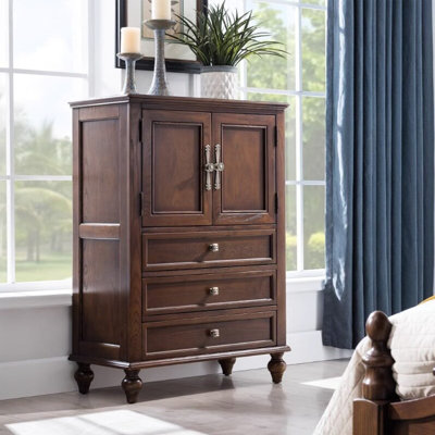 American-style double-door storage cabinet