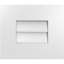 Vent à pignon rectangulaire en uréthane non-fonctionnel-101812256