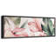 «Flower Blossom Delicate Floral Watercolor Soft Pink Blossoms Illustration», reproduction encadrée sur toile-98042385-111176809