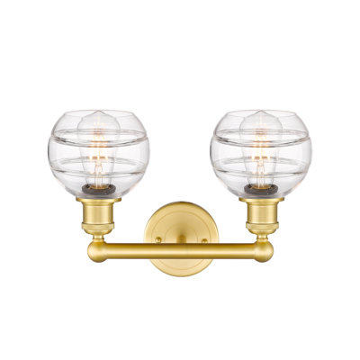 Éclairage pour meuble-lavabo à 2 lumières à intensité variable Natick