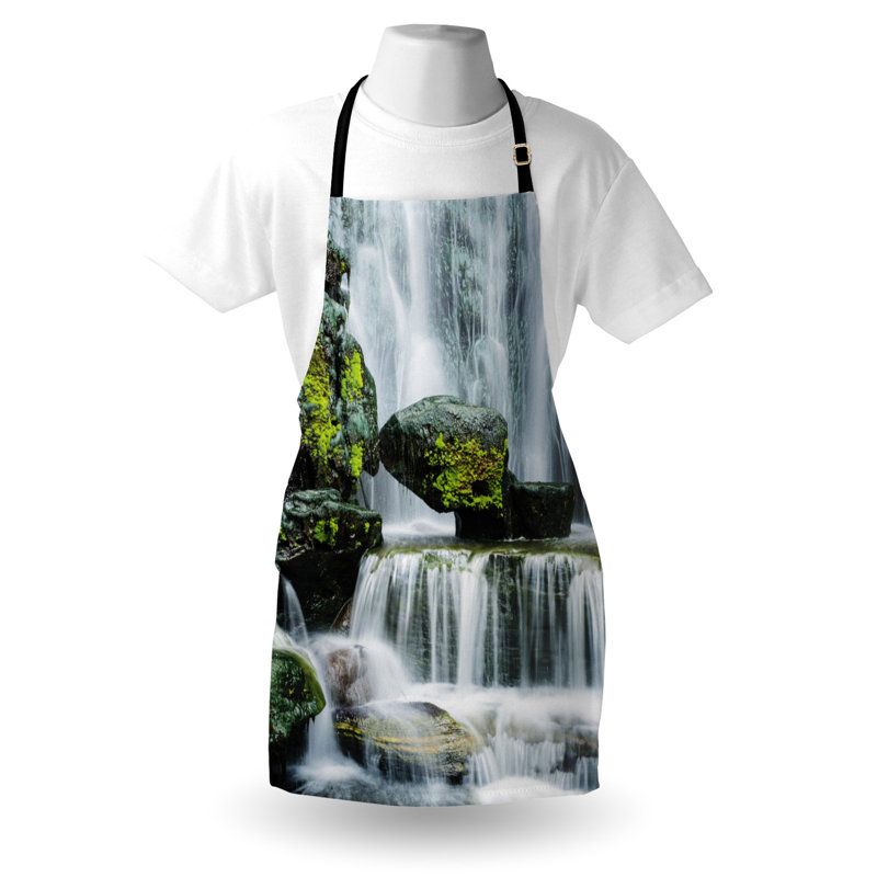 No Pattern Bib Apron