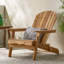 Chaise Adirondack d'extérieur pliable