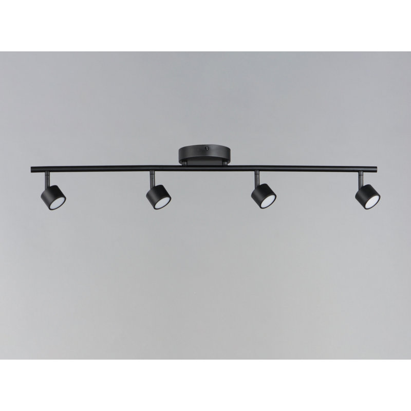 Flord 4 - Light LED Kitchen Island Pendant, Black
