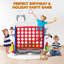 Plastic Four Square Net Game-1935183137