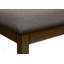 Banc rectangulaire, banc rembourré, banc de cuisine