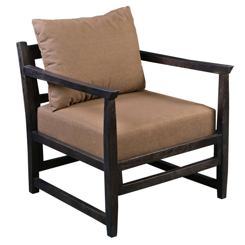 Chaise d'appoint Malibu, Brun