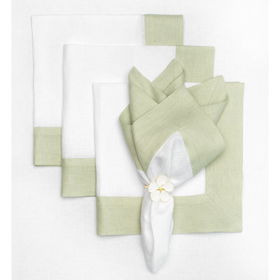 Contempo - 100% Pure Linen Dinner Napkins
