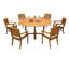 Arbor Outdoor 7 - Piece Teak Dining Set-1248064205-1231338956