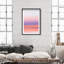 Peach Coastline Print by Oliver Gal-6826823-262063120