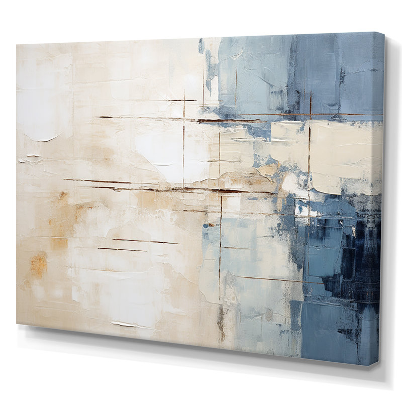 «Simplicity Winter Dream» sur toile, Toile tendue, H 30 po x l 40 po x P 1,5 po
