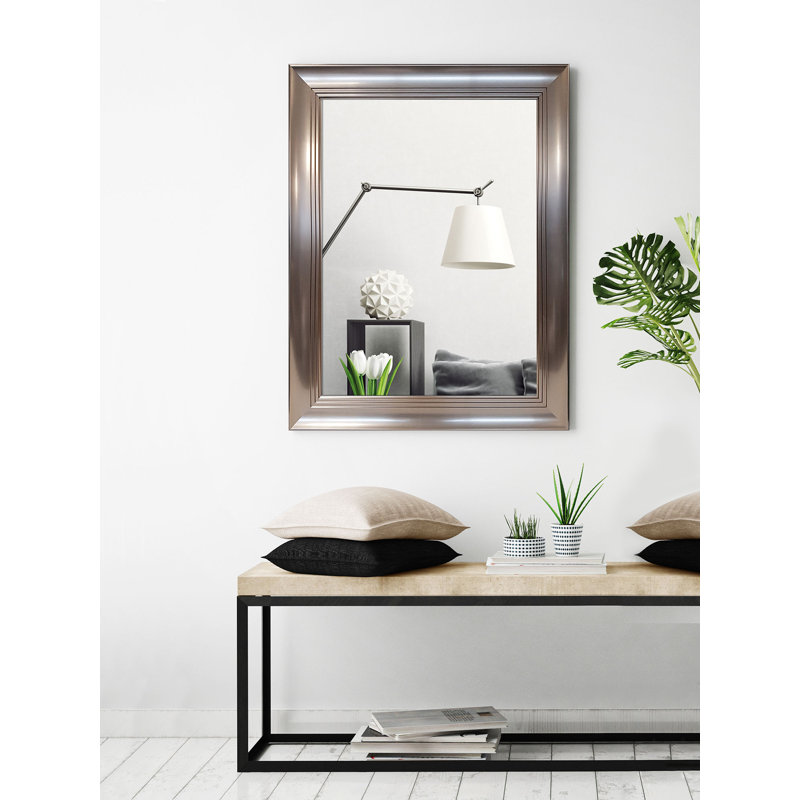 Isaacs Plastic Flat Leaning Mirror, 182 cm H x 72 cm W, Satin