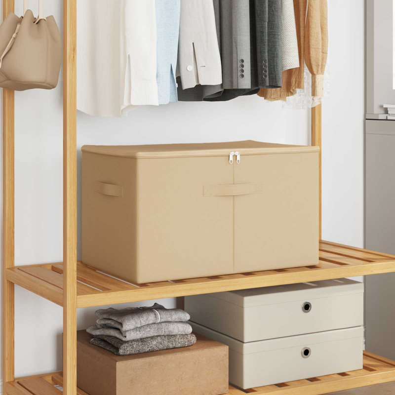 Rebrilliant Box, Cream, 35cm H x 60cm W x 43cm D