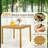 Farnsleigh Square Acacia Outdoor Dining Table With Umbrella Hole , 36'' in. W 36'' in. D