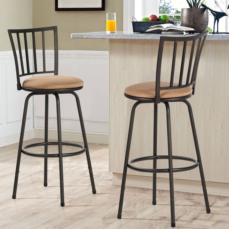 Tabouret de bar pivotant 29 po Bumpy, 2