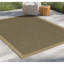 Terre 2 pi. 7 po X 7 pi 3 po Tapis intérieur / extérieur