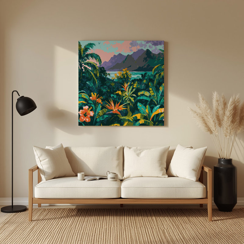 Art mural bleu en villes avec villes Martinique, H 144 po x l 144 po x P 0,05 po