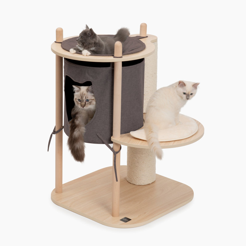 Cabane dans les arbres Catit Vesper, petit, 34" H x  23.2" W x  22.6" D 