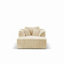 Canapés spacieux en mousse, chaise moderne surdimensionnée pour la maison, aucun assemblage requis