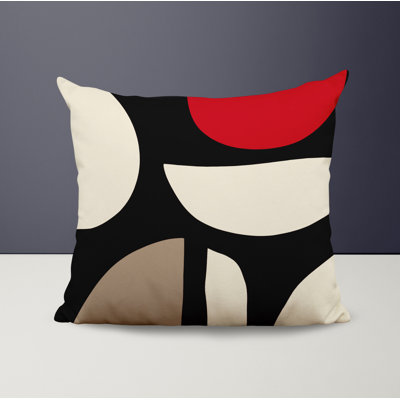 Lara Spun Polyester Indoor/Outdoor Throw Pillow