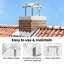 Chimney Hood Silver Stainless Steel-795431010