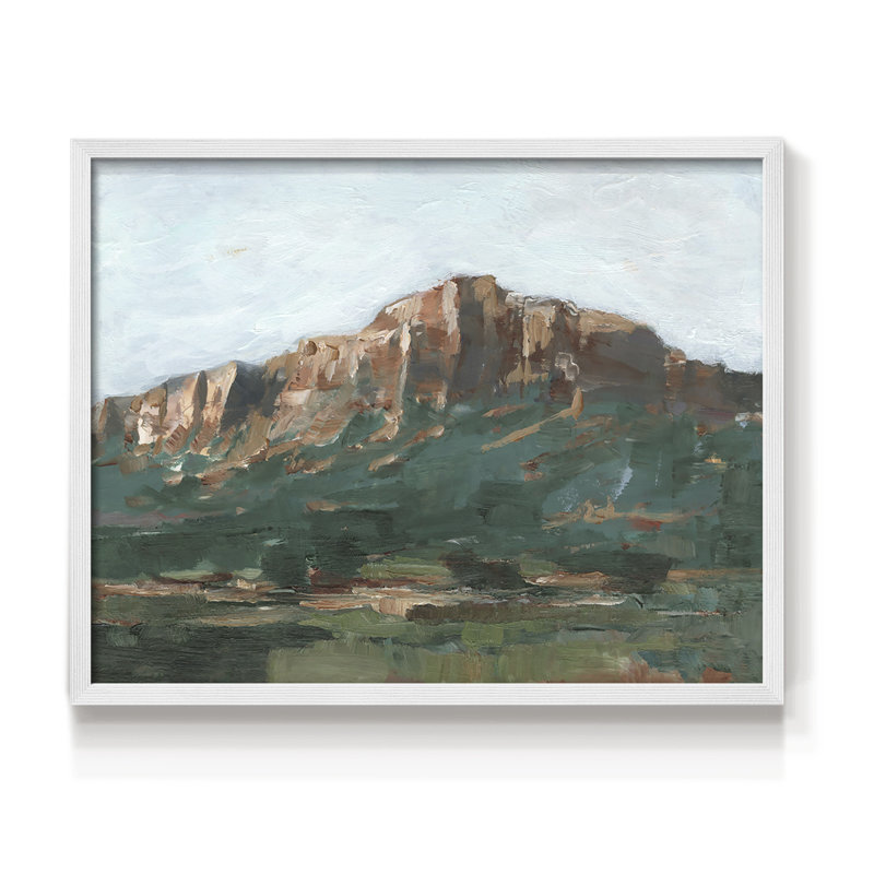 «Heading West II», reproduction encadrée, H 11 po x l 14 po, Blanc