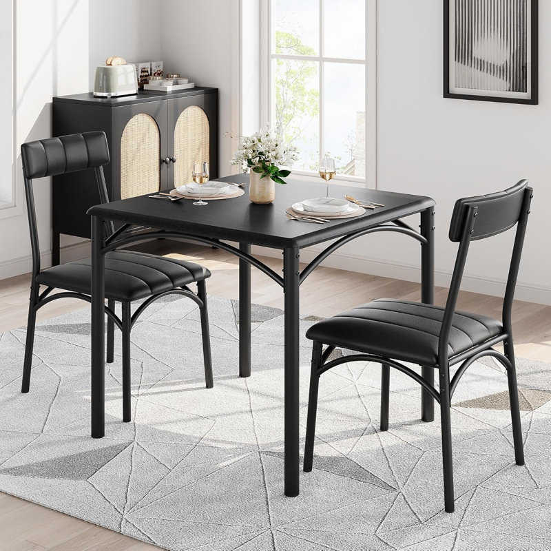 Dining Set, Black, Black, Black, Black