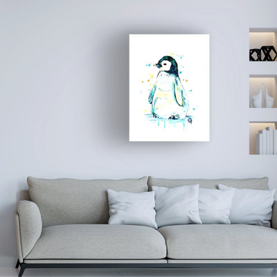 Lisa Whitehouse Penguin  Canvas Art