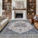 Oriental Non-Slip Machine-Washable Performance Area Rug