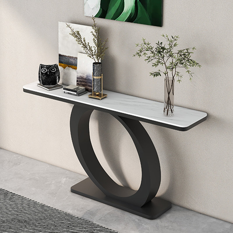 Console Nordic Light Luxury, Noir, H 31,5 po x l 59 po x P 11,8 po
