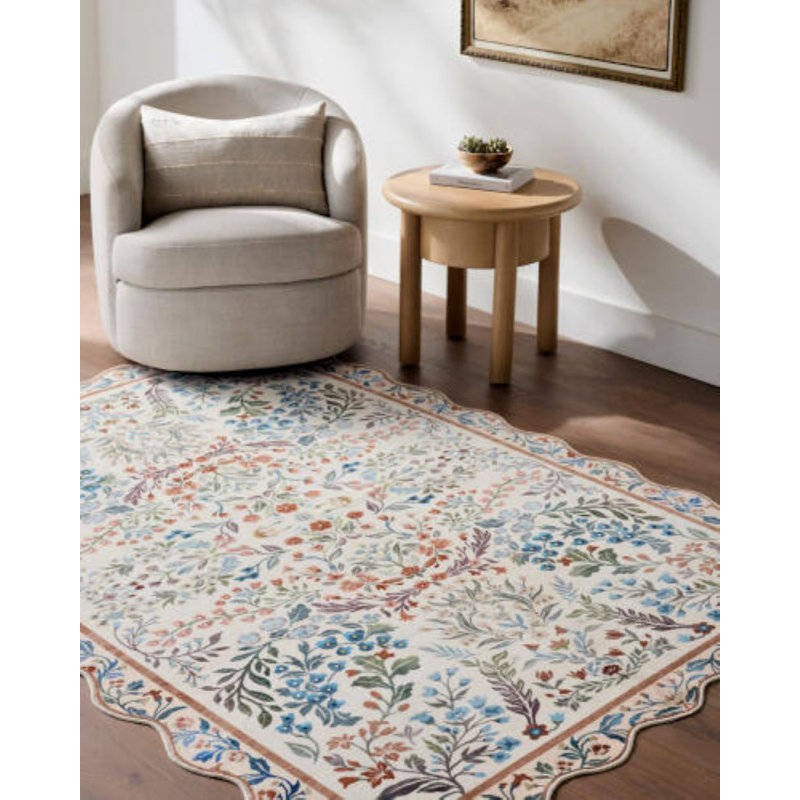 Anton Machine Washable Indoor Area Rug, Rectangle 3'6" x 5'6"
