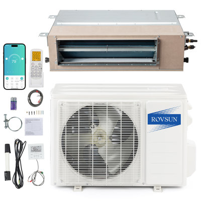 Mini climatiseur à conduit 24 WER 11 000 BTU avec inverseur 230 V 24 SEER2