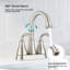 Robinet de salle de bain central avec bonde escamotable-71541288