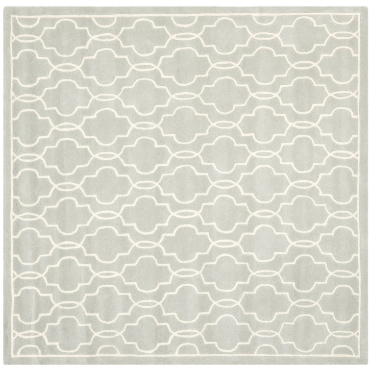Carolene Hand Tufted Wool Geometric Rug
