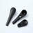 Black Stainless Steel Smoke Spoon