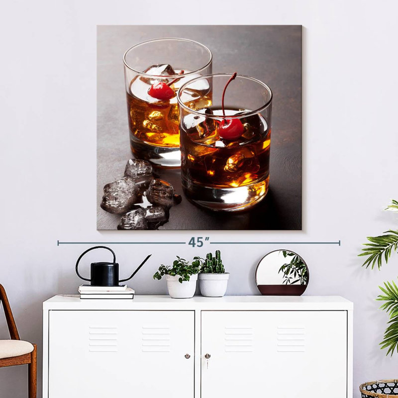 Verres à whisky Yarlin Manhattan, H 33 po x l 33 po