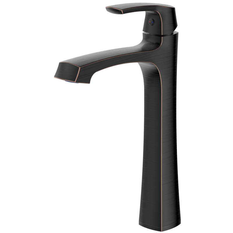 Cardania Single-handle Bathroom Faucet with Drain Assembly, Oil-Rubbed Bronze