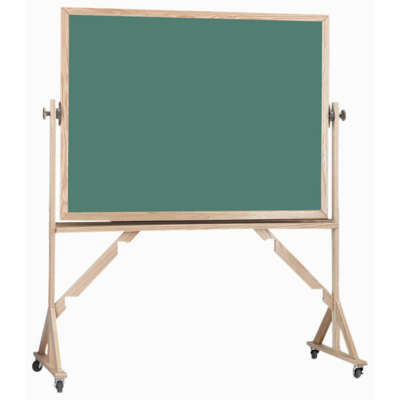 Freestanding Chalkboard Reversible Chalkboard, 3' 6" H x 5' L