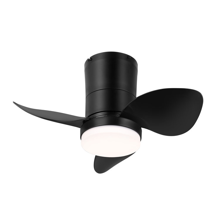 22''  3-ABS Blades Smart  indoor LED Ceiling Fan with Remote