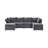 Andoline 6-Piece Upholstered Sectional-1826306410