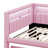Platform Bed With USB Ports And LED Belt, Upholstered Bed Frame With Trundle, No Box Spring Needed-1007919446-1007919441