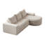 Canapé modulaire en chenille 2 pièces-1399632201