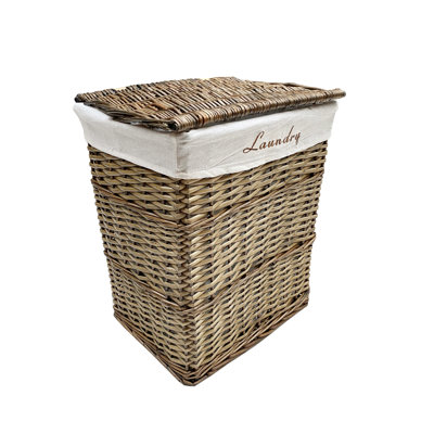 Wicker Laundry Hamper