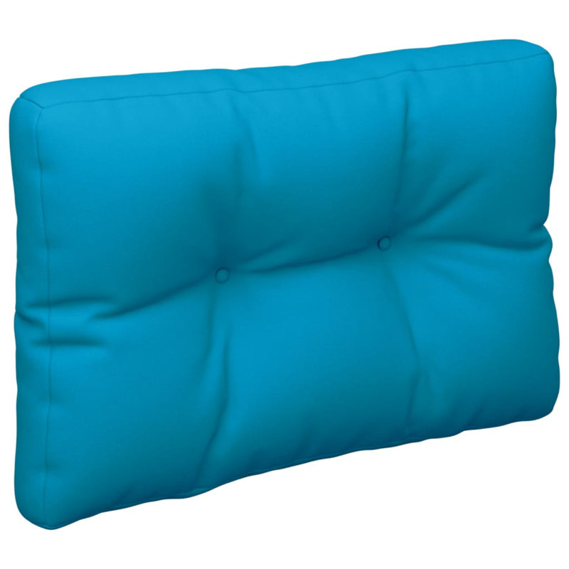 vidaXL Pallet Cushion Red 100% Polyester 23.6" x 15.7" x 4.7, Red, 23.6" H x 15.7" W x 4.7" D