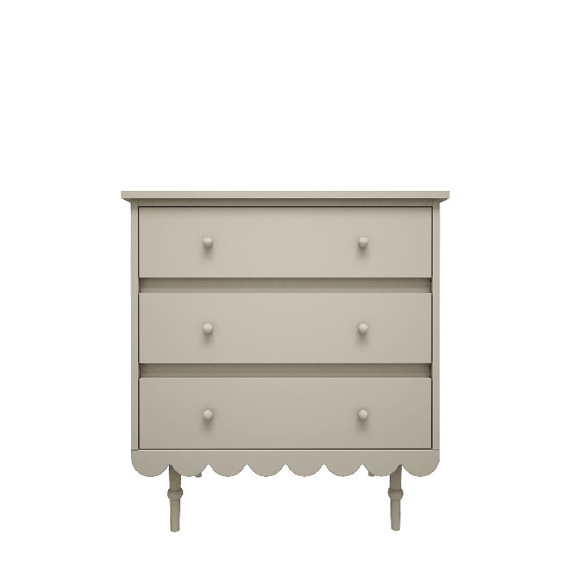 Aswar Kids 3 - Drawer Dresser, Olive
