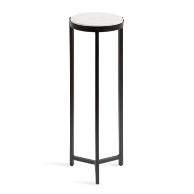 Eveland Round Metal Drink Table