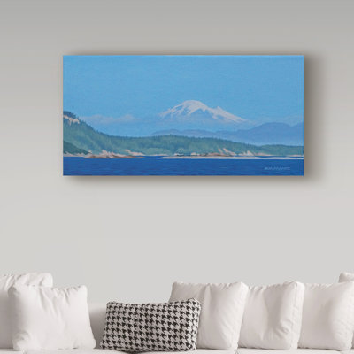 «Mt Baker» par Etelca, impression sur toile tendue
